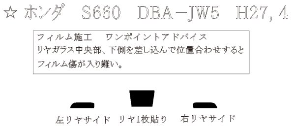 画像1: S660 型式: JW5 初度登録年月/初度検査年月: H27/4〜R4/3 (1)