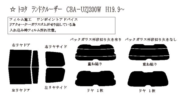 画像1: ランドクルーザー 200 型式: UZJ200W/URJ202W 初度登録年月/初度検査年月: H19/9〜R3/8 (1)