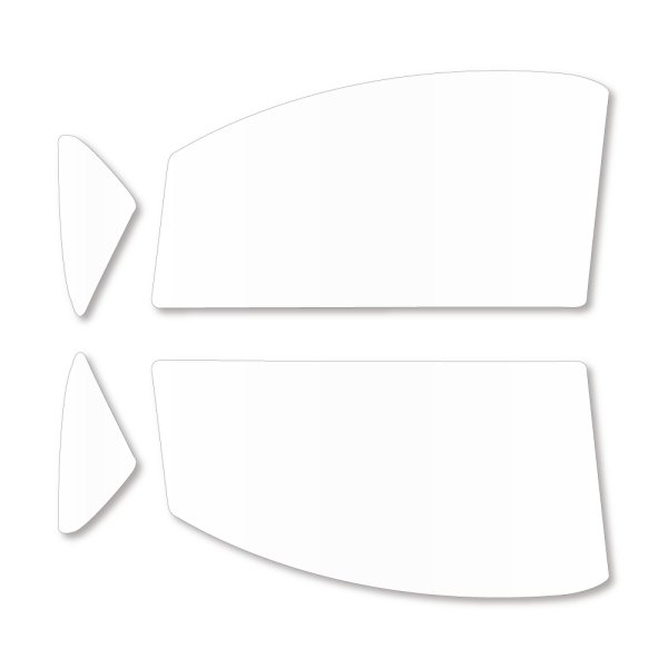 画像2: 3M (スリーエム) 透明遮熱フィルム クリスタリン90 トヨタ アルファード (20系 GGH20W/GGH25W/ANH20W/ANH25W/ATH20W) フロントドアセット クリアフィルム UVカット (2)