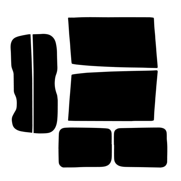 画像3: 【ゴーストシリーズ】 ヴォクシー 型式: ZRR80G/ZRR85G/ZRR80W/ZRR85W/ZWR80W ※リアドアドット部分覆う仕様※初度登録年月/初度検査年月: H26/1〜R4/1 (3)