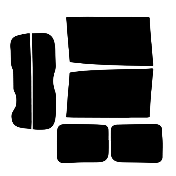 画像3: 【ゴーストシリーズ】 ノア 型式: ZRR80G/ZRR85G/ZRR80W/ZRR85W/ZWR80W ※リアドアドット部分覆う仕様※初度登録年月/初度検査年月: H26/1〜R4/1 (3)