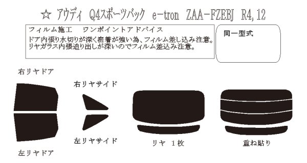 画像1: Q4 スポーツバック e-tron 型式: FZEBJ 初度登録年月/初度検査年月: R4/12〜 (1)