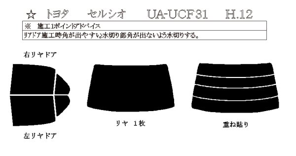 画像1: セルシオ 型式: UCF30/UCF31 初度登録年月/初度検査年月: H12/8〜H18/6 (1)